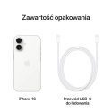Smartfon APPLE iPhone 16 5G 512GB 6.1" Biały